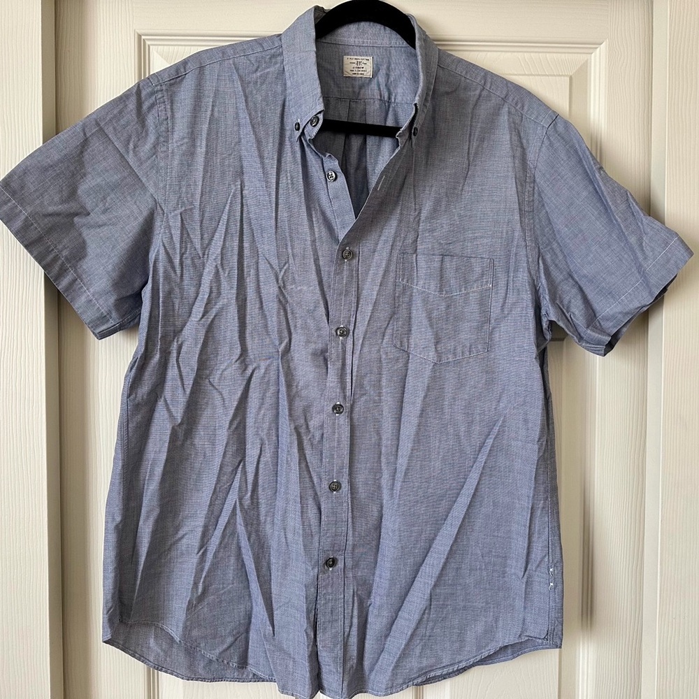 J. Crew Casual Gray Button Down Shirt